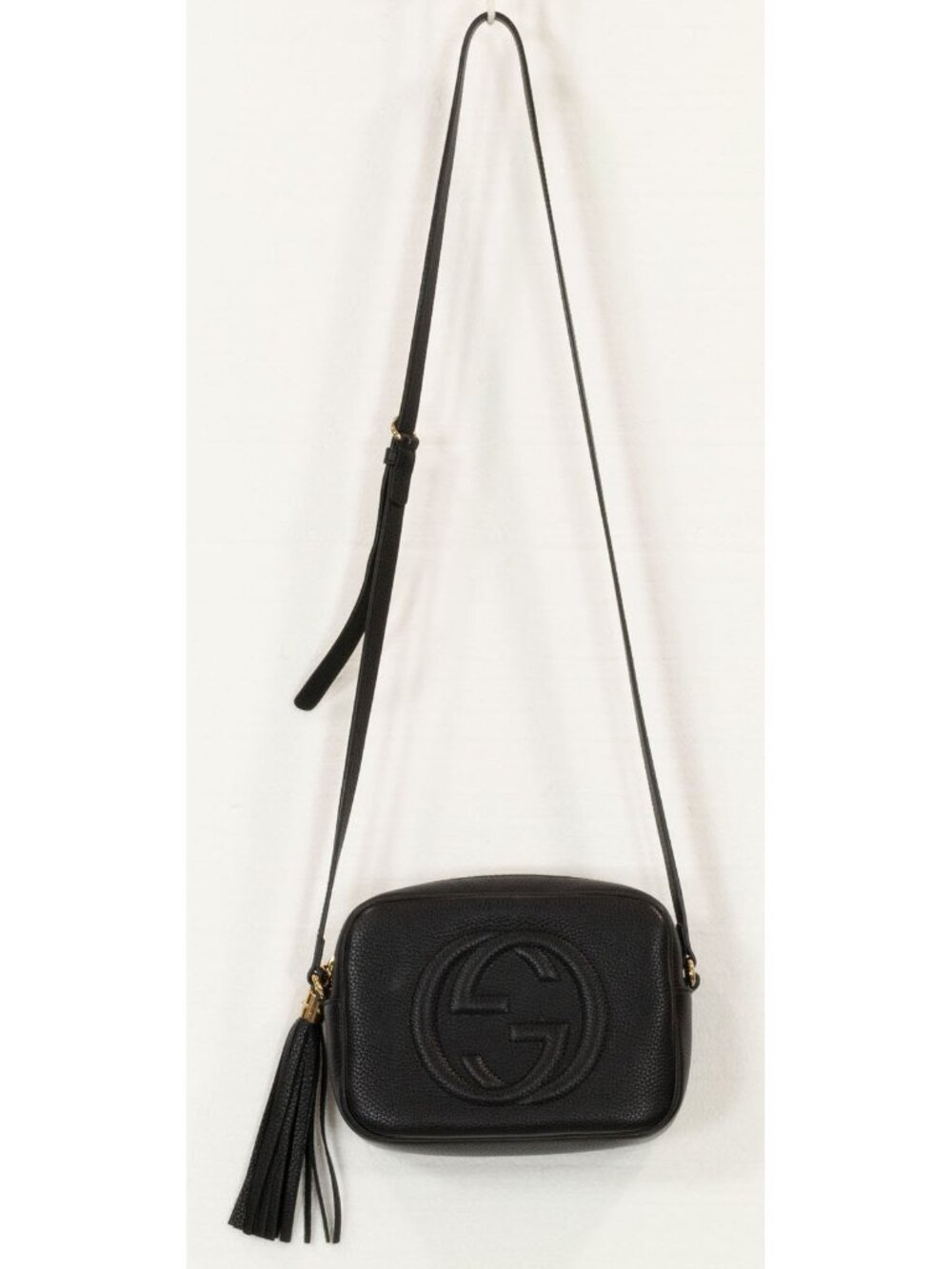 GUCCI Small Soho Disco Crossbody leather bag
